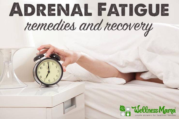 Adrenal fatigue remedies and recovery