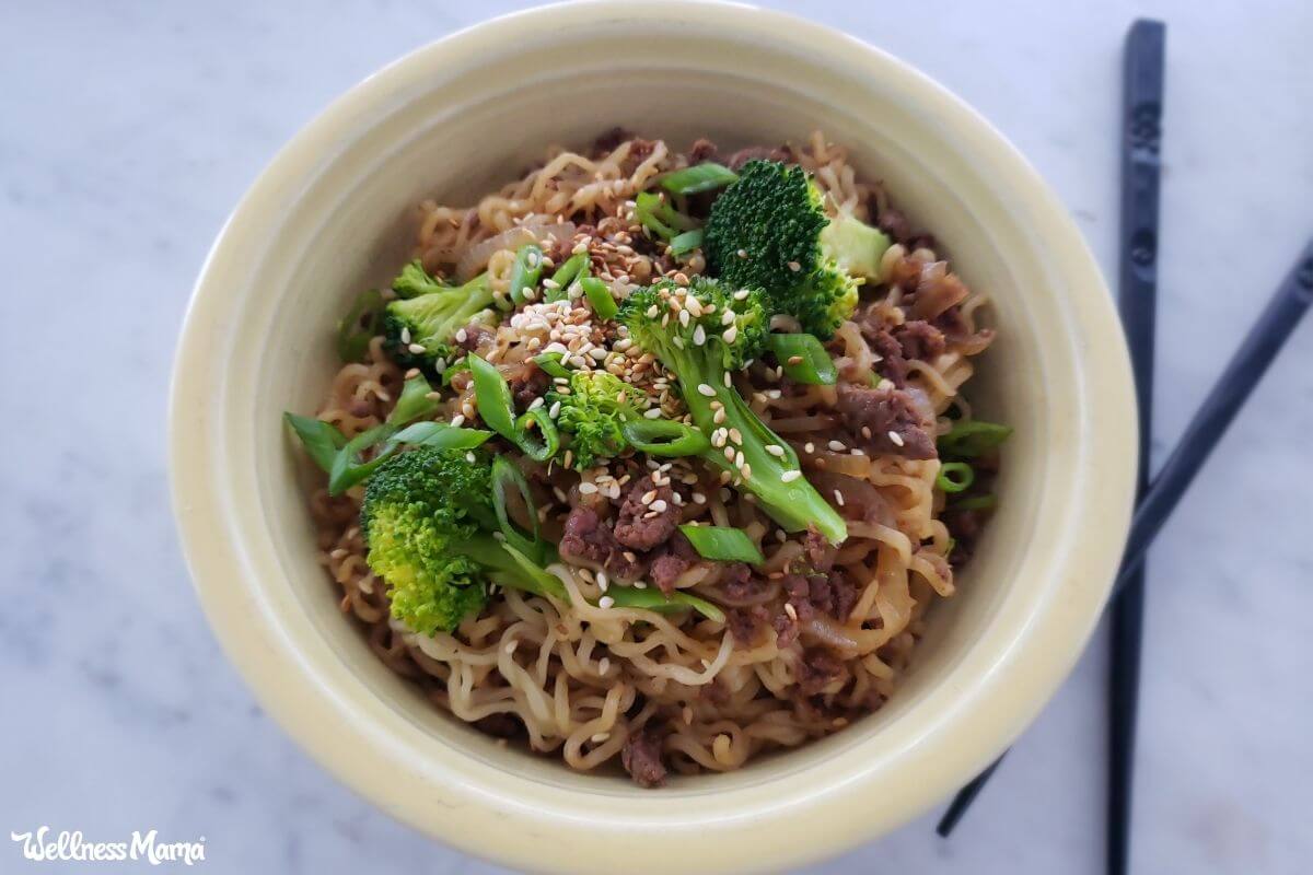 Homemade Beef Ramen Noodles Recipe