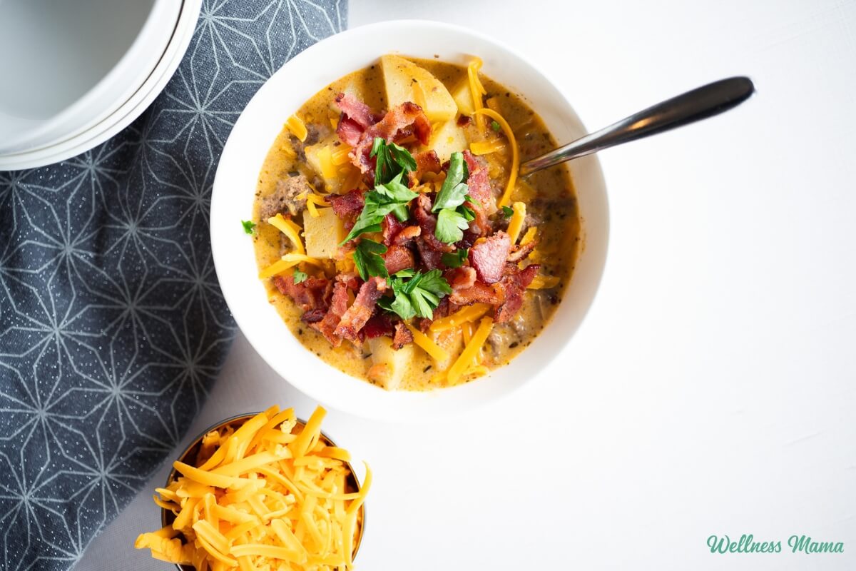 Kid-Approved Cheeseburger Soup