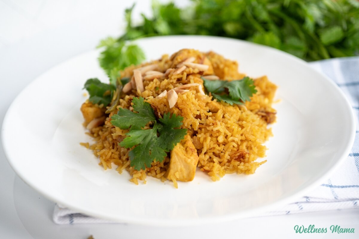 One Pan Chicken Biryani