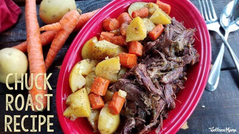 Easy Chuck Roast Recipe (Instant Pot or Crock Pot)