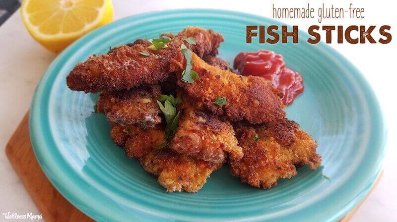 Homemade Fish Sticks (Gluten & Grain Free)