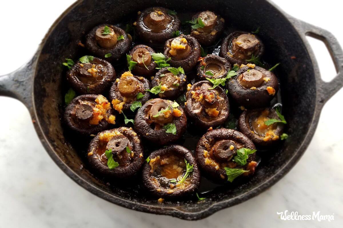 Garlic Roasted Mushrooms