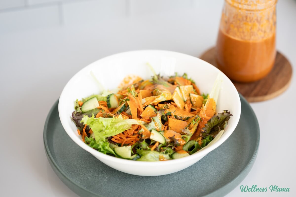 Asian Ginger Vinaigrette Dressing