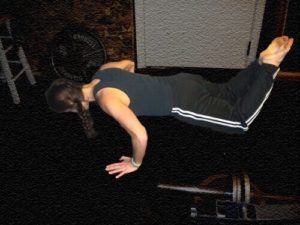 proper push up form for girls