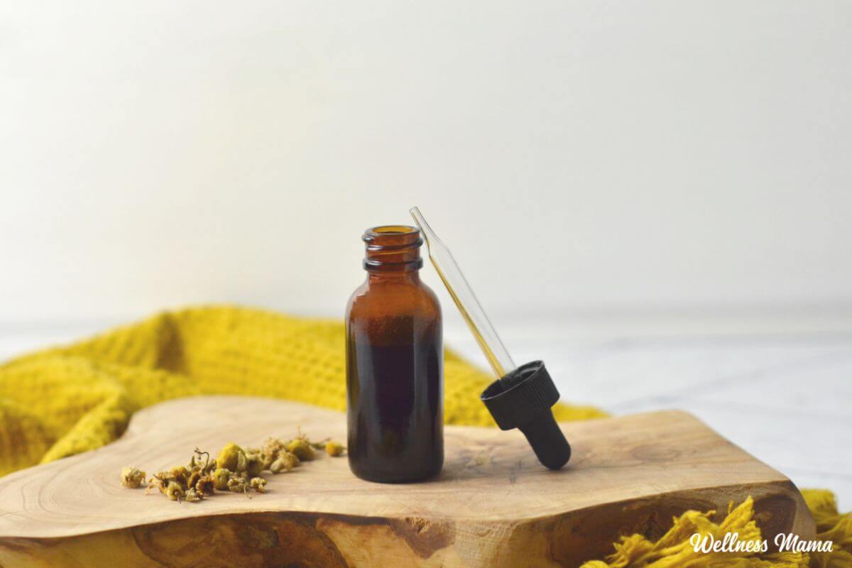 Homemade Chamomile Tincture