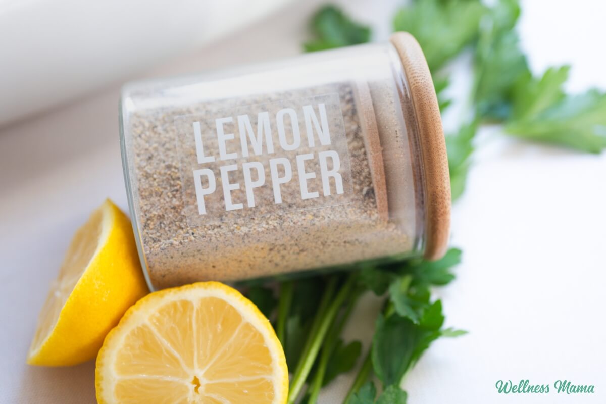 Homemade Lemon Pepper Seasoning