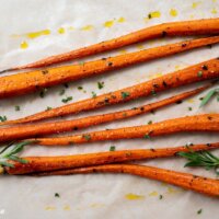 roasted carrots