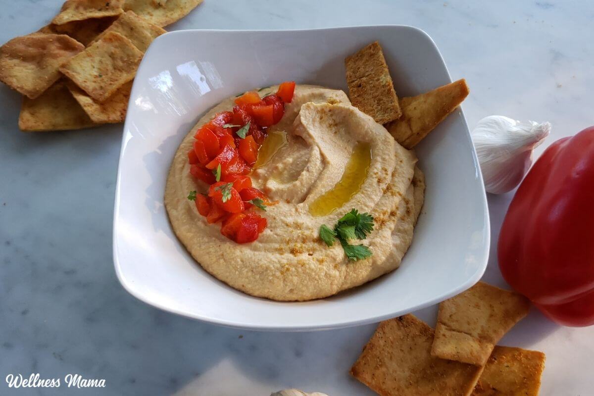 Roasted Red Pepper Hummus