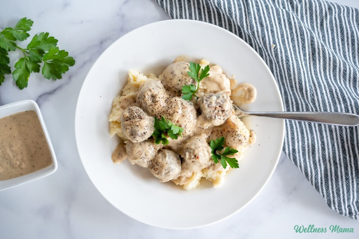 Healthy Swedish Meatballs Recipe