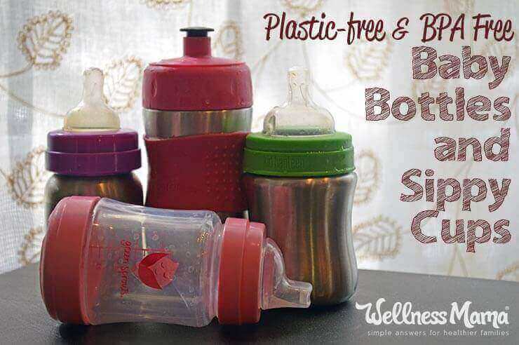 The best plastic free and bpa free baby bottles and sippy cups