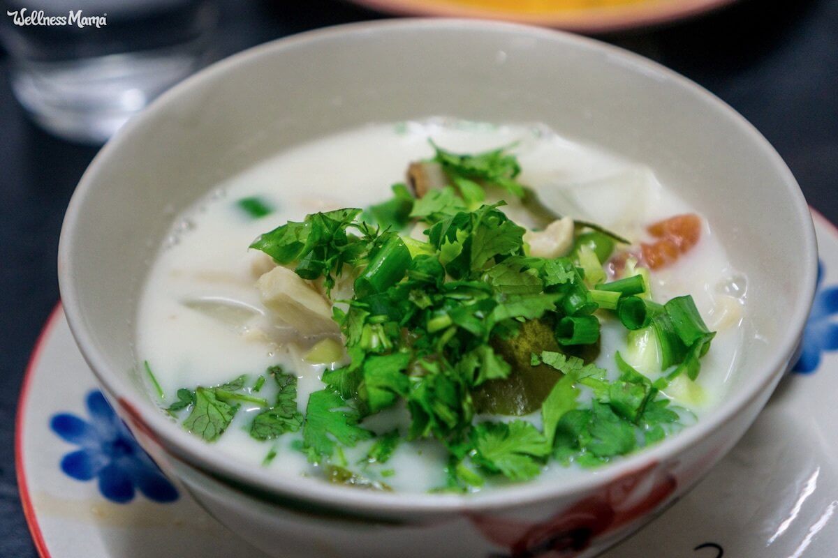 Tom Kha Gai (Thai Coconut Soup)