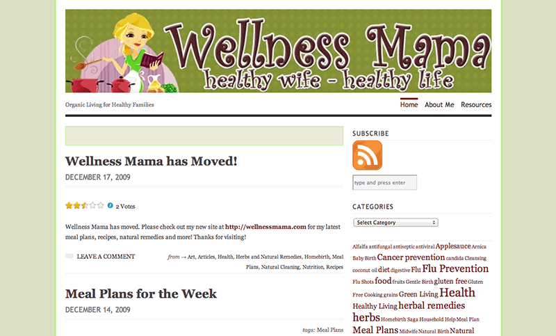 3 Wellness Mama WP.com custom