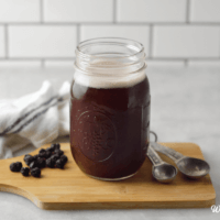 aronia berry syrup