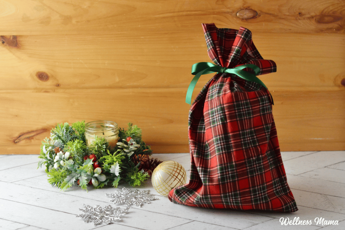 How to Make Reusable Cloth Gift Bags