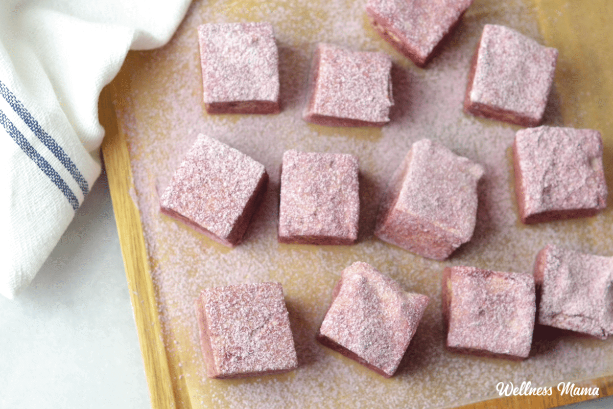 Elderberry Marshmallows Recipe (Immune Boosting & Kids Love)