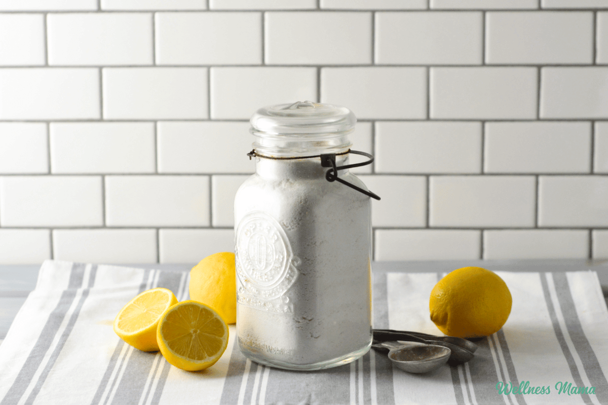 Homemade Dishwasher Detergent