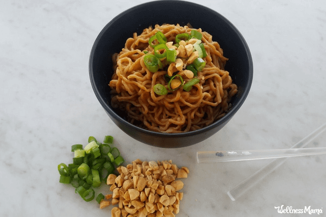 Thai Peanut Butter Noodles (With Shirataki)